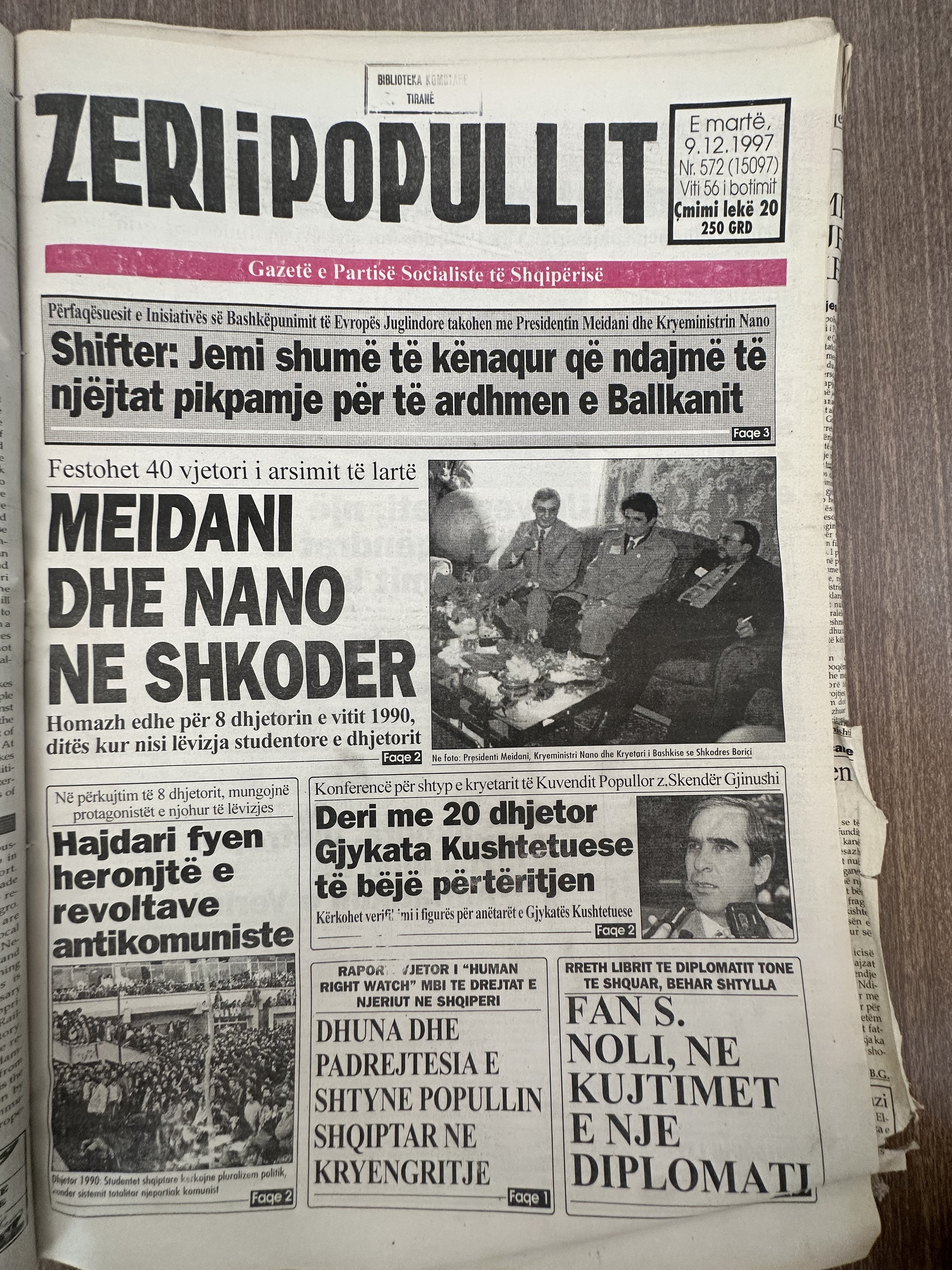 Zëri i Popullit 1997-12-09